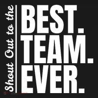 Shout Out To Best Team Ever Employee Appreciation Team Backpack thumb 2