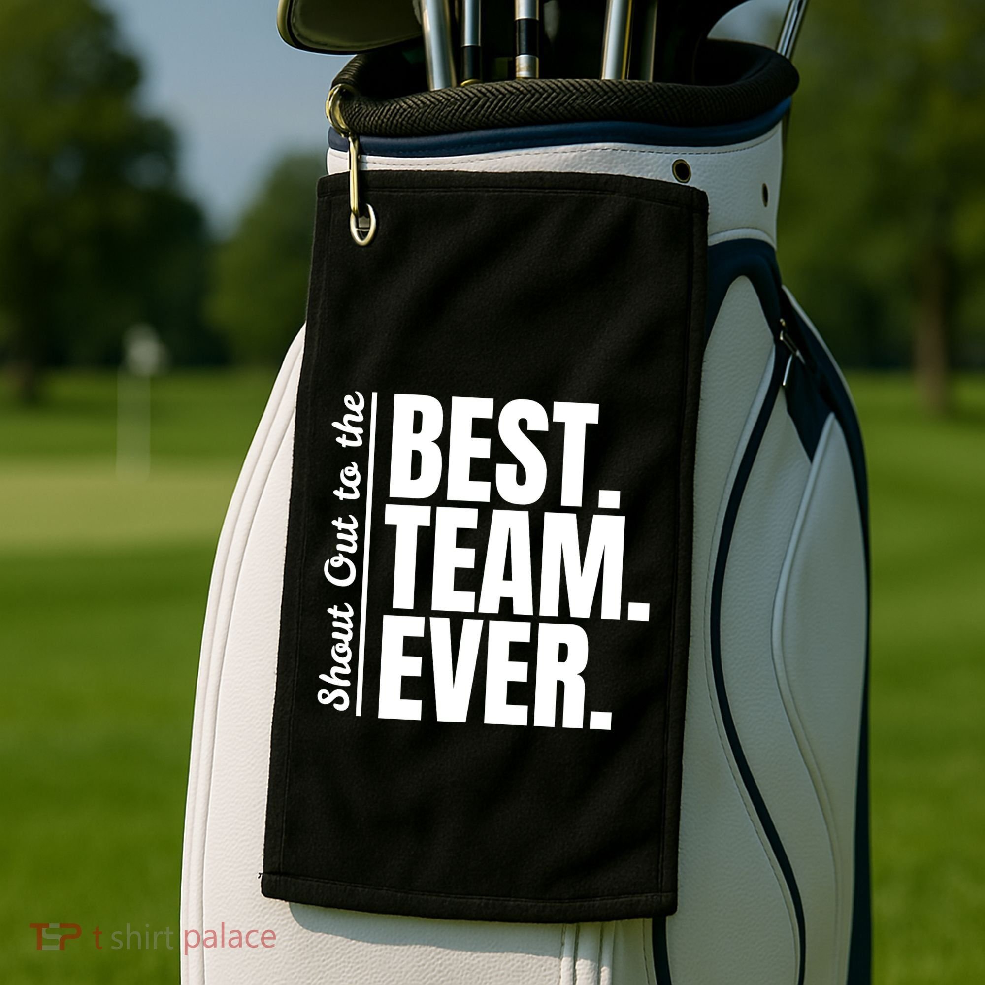 Shout Out To Best Team Ever Employee Appreciation Team Golf Towel