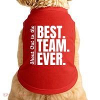 Shout Out To Best Team Ever Employee Appreciation Team Doggie Tank thumb 0