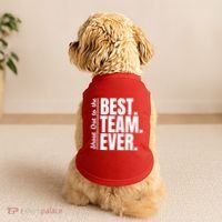 Shout Out To Best Team Ever Employee Appreciation Team Doggie Tank thumb 2