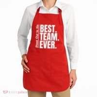 Shout Out To Best Team Ever Employee Appreciation Team Apron thumb 2