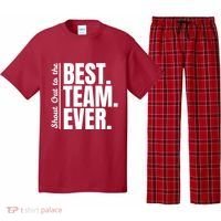 Shout Out To Best Team Ever Employee Appreciation Team Pajama Set thumb 0