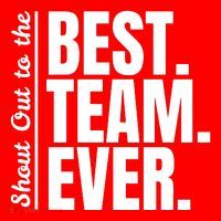 Shout Out To Best Team Ever Employee Appreciation Team Mousepad thumb 1