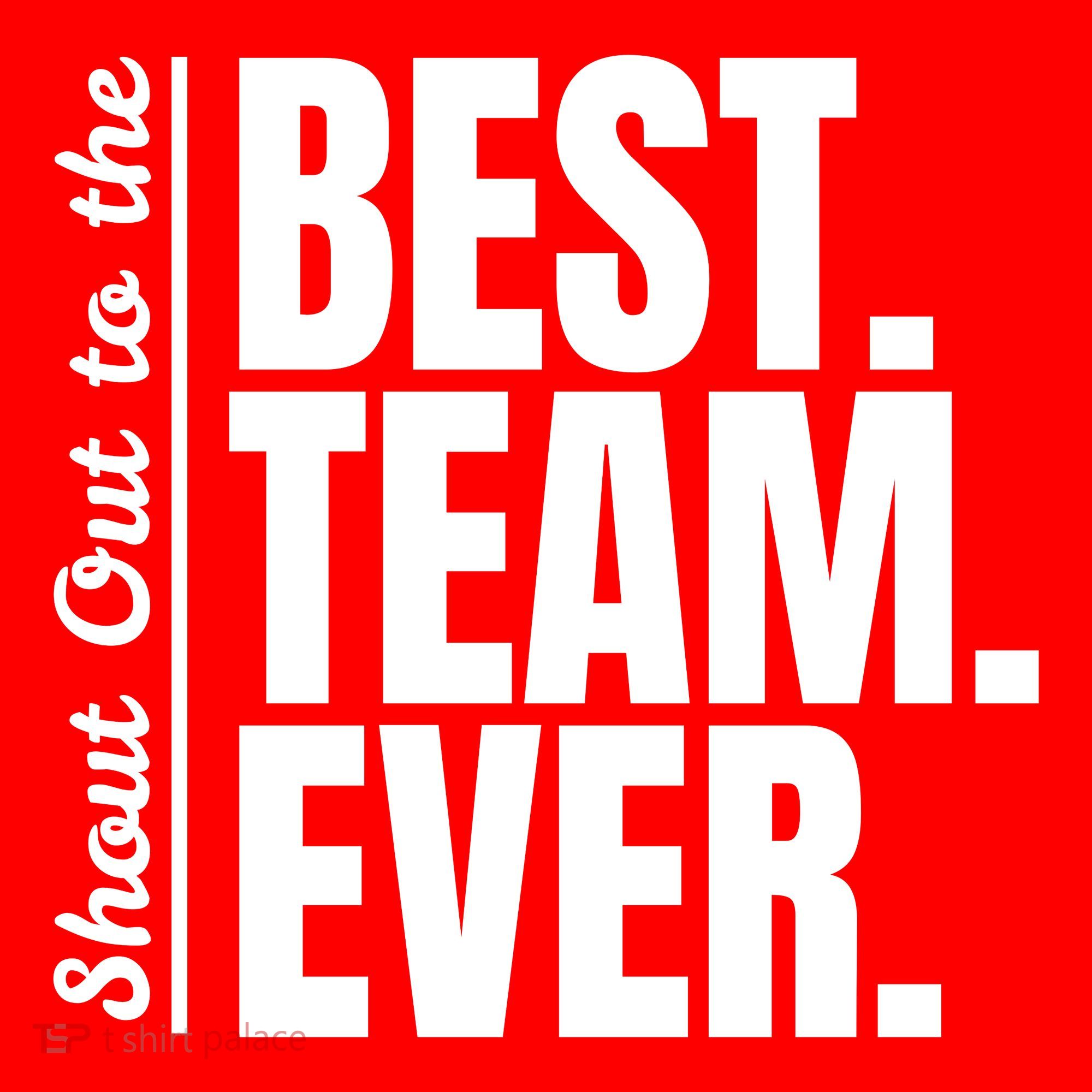 Shout Out To Best Team Ever Employee Appreciation Team Mousepad
