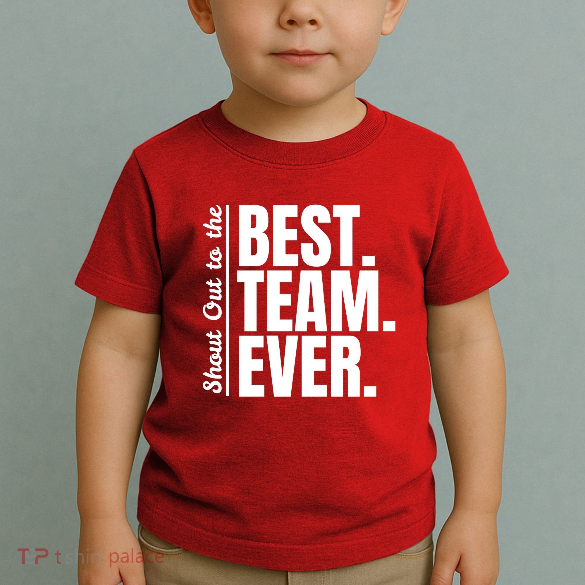 Shout Out To Best Team Ever Employee Appreciation Team Toddler T-Shirt