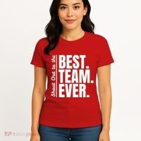 Shout Out To Best Team Ever Employee Appreciation Team Women's T-Shirt thumb 4