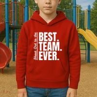 Shout Out To Best Team Ever Employee Appreciation Team Kids Hoodie thumb 2