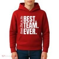 Shout Out To Best Team Ever Employee Appreciation Team Kids Hoodie thumb 4