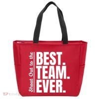 Shout Out To Best Team Ever Employee Appreciation Team Tote Bag thumb 0