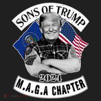 Sons Of Trump 2024 Biker Funny Women's Sweatshirt thumb 2