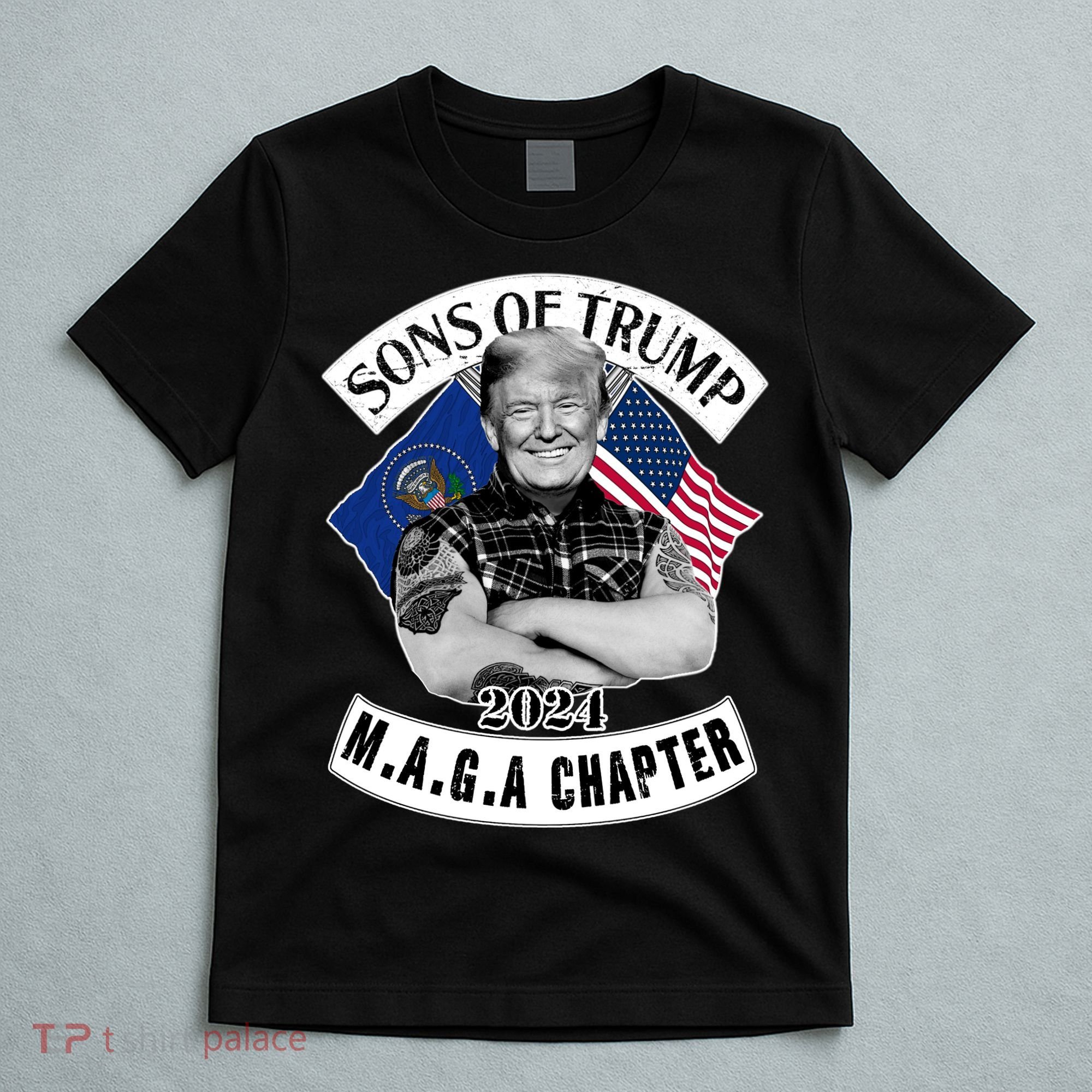 Sons Of Trump 2024 Biker Funny T-Shirt