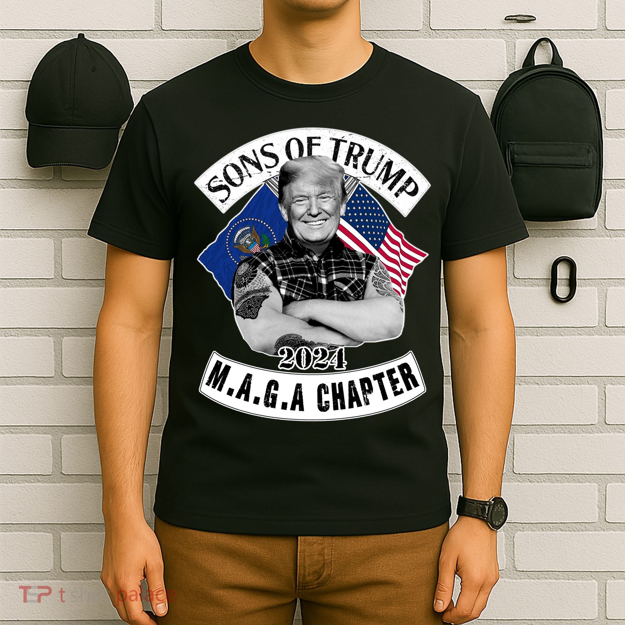 Sons Of Trump 2024 Biker Funny T-Shirt