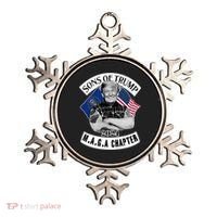 Sons Of Trump 2024 Biker Funny Ornament thumb 0