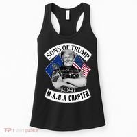 Sons Of Trump 2024 Biker Funny Women's Tank Top thumb 0