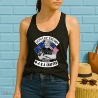 Sons Of Trump 2024 Biker Funny Women's Tank Top thumb 2