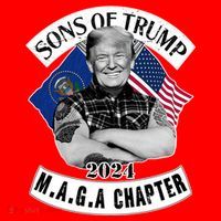 Sons Of Trump 2024 Biker Funny Santa Hat thumb 1
