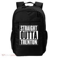 Straight Outta Trenton Gift Meaningful Gift Backpack thumb 0