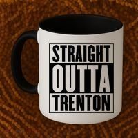 Straight Outta Trenton Gift Meaningful Gift Coffee Mug thumb 2