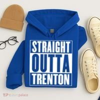 Straight Outta Trenton Gift Meaningful Gift Hoodie thumb 4
