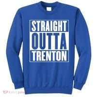 Straight Outta Trenton Gift Meaningful Gift Sweatshirt thumb 0