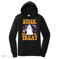 Stick Or Treat Halloween Nurse Ghost Women's Hoodie thumb 0