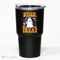 Stick Or Treat Halloween Nurse Ghost Tumbler thumb 0