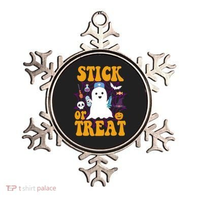 Stick Or Treat Halloween Nurse Ghost Ornament