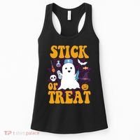 Stick Or Treat Halloween Nurse Ghost Women's Tank Top thumb 0
