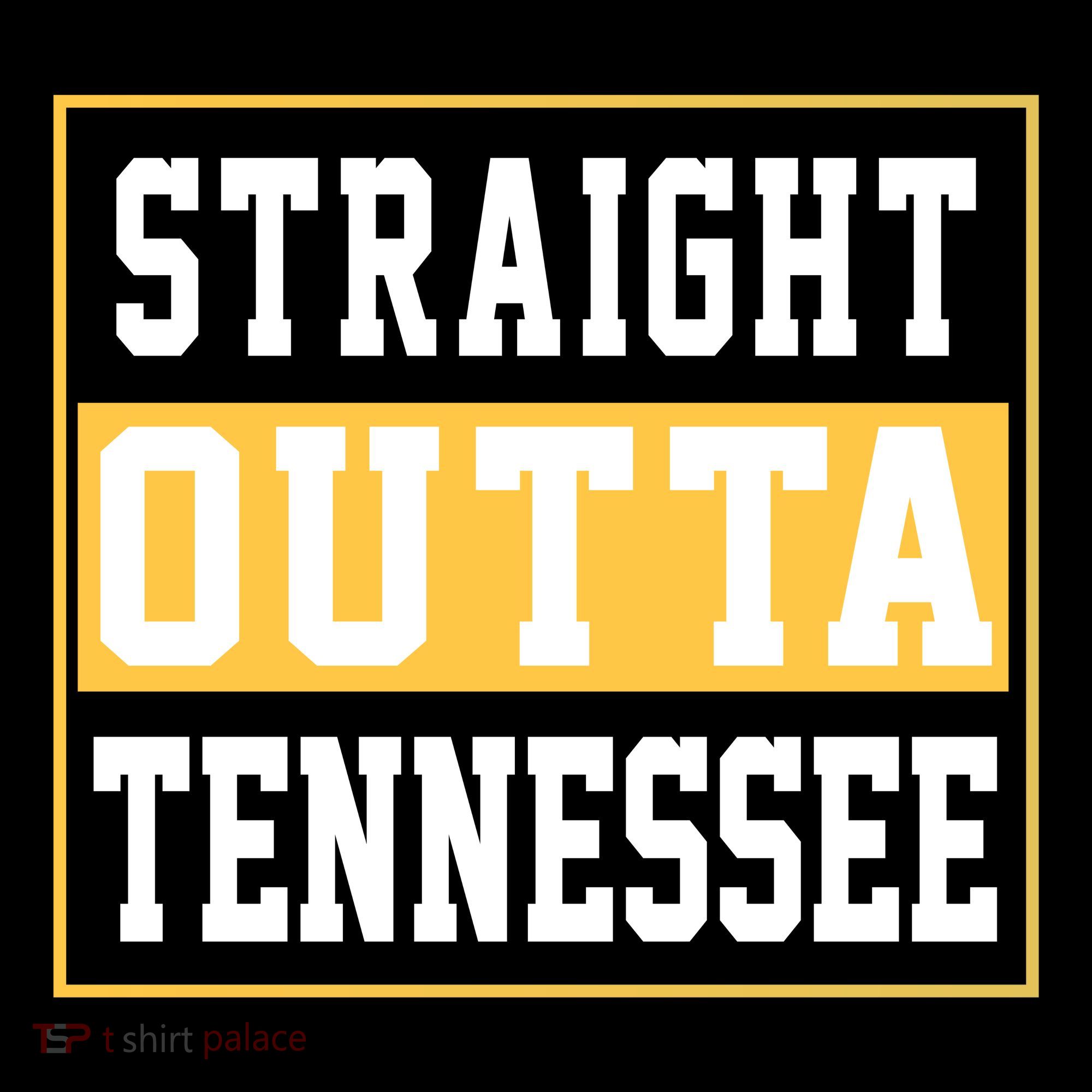 Straight Outta Tennessee Hoodie
