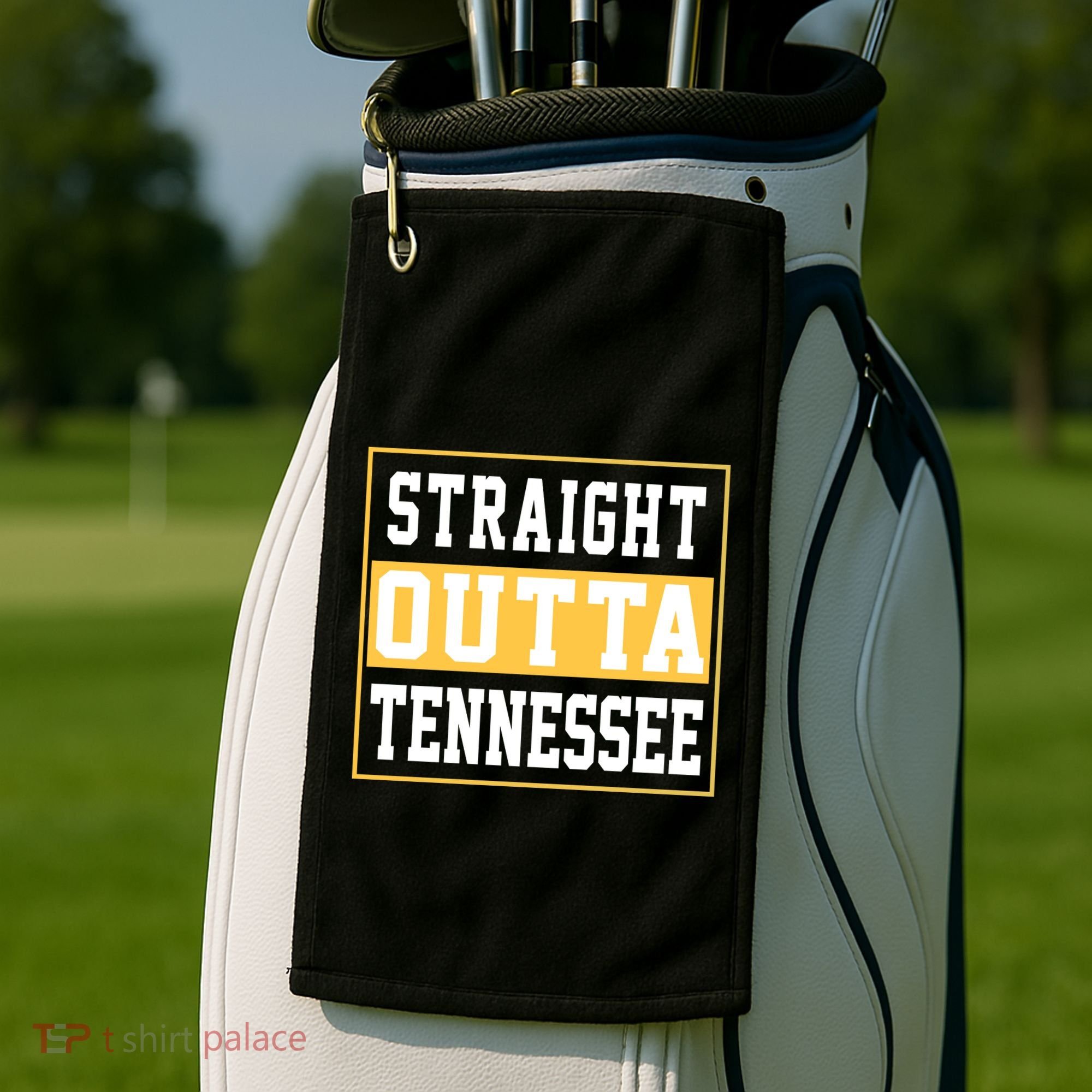 Straight Outta Tennessee Golf Towel