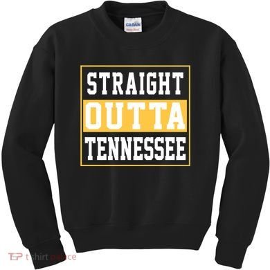 Straight Outta Tennessee Kids Sweatshirt