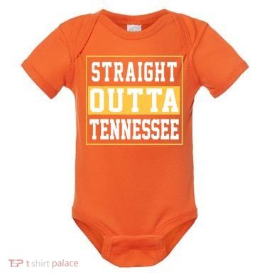 Straight Outta Tennessee Baby Bodysuit