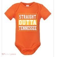 Straight Outta Tennessee Baby Bodysuit thumb 0