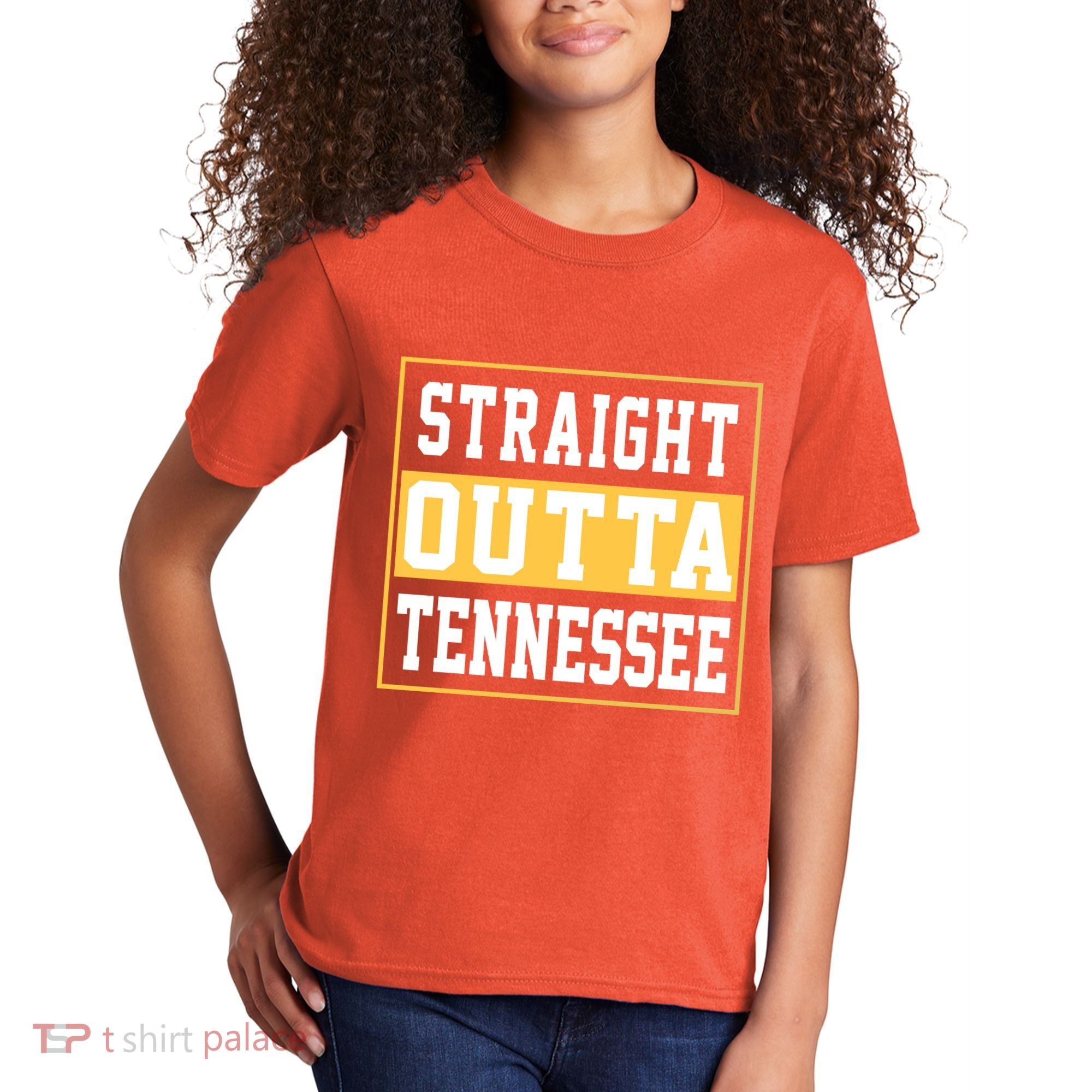 Straight Outta Tennessee Kids T-Shirt