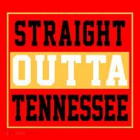 Straight Outta Tennessee Santa Hat thumb 1