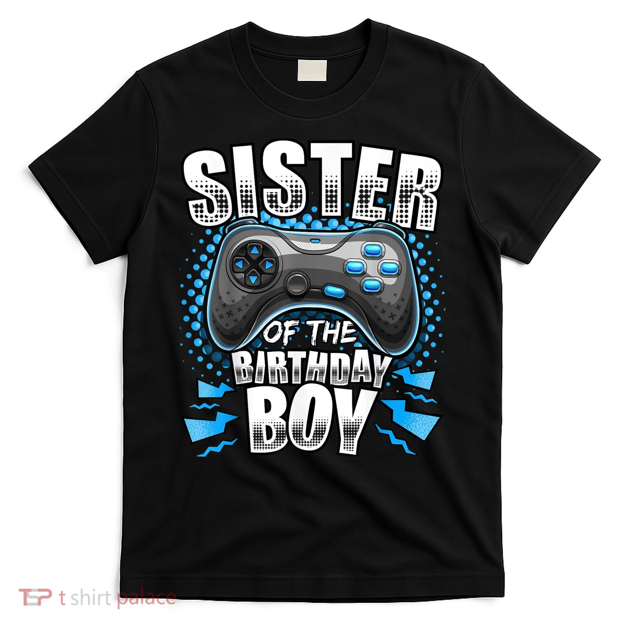 Sister Of The Birthday Boy Matching Video Game Birthday T-Shirt