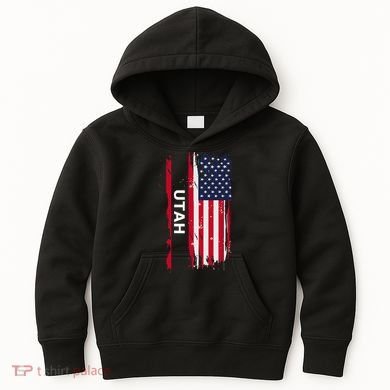 State Of Utah Kids Hoodie