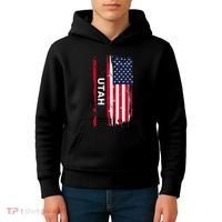 State Of Utah Kids Hoodie thumb 4