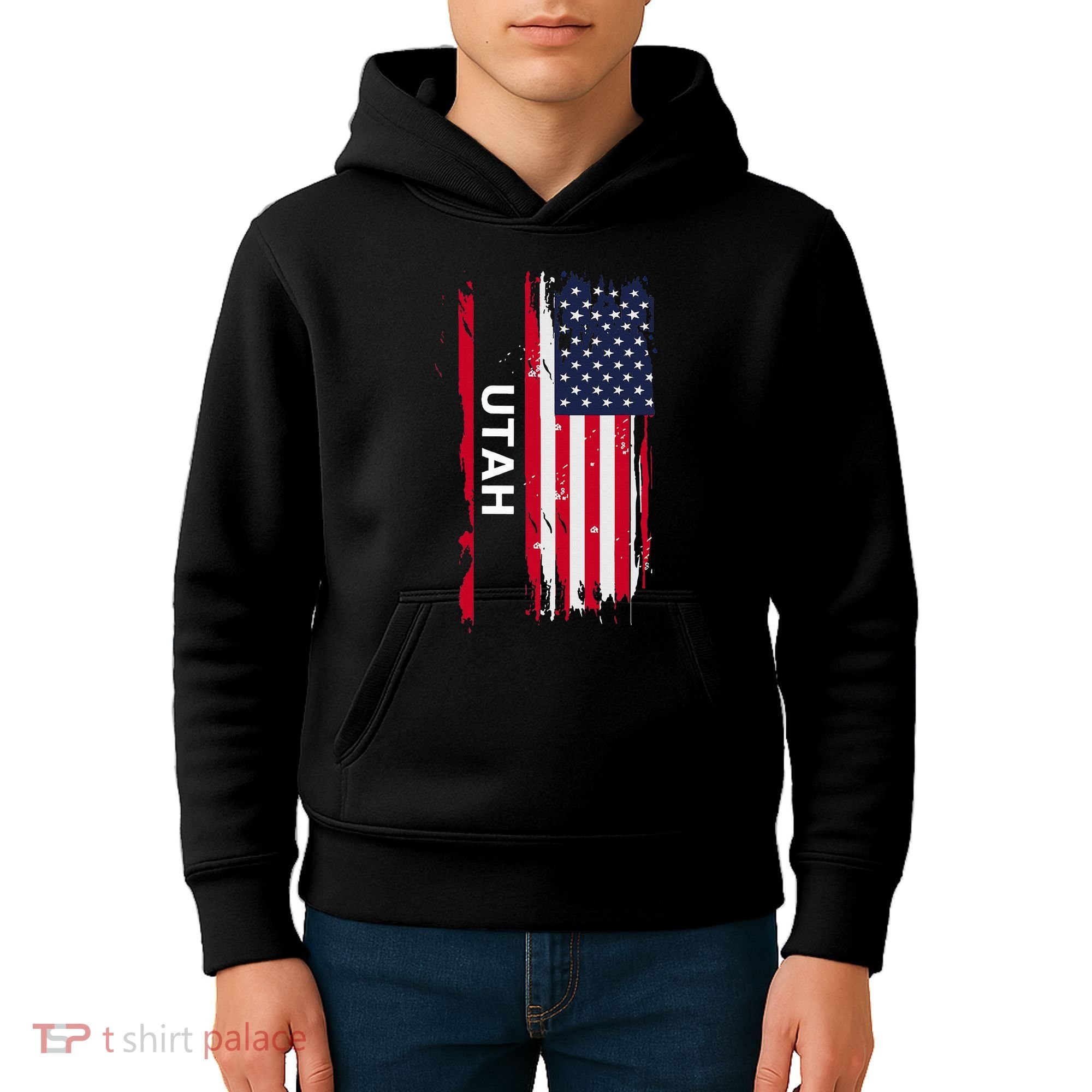 State Of Utah Kids Hoodie