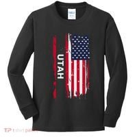 State Of Utah Kids Long Sleeve Shirt thumb 0