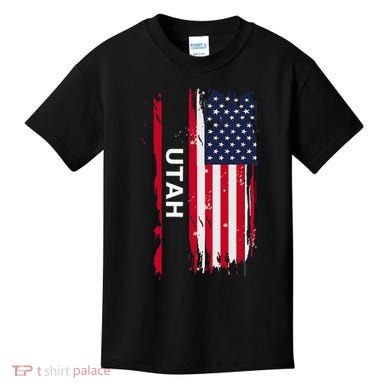 State Of Utah Kids T-Shirt