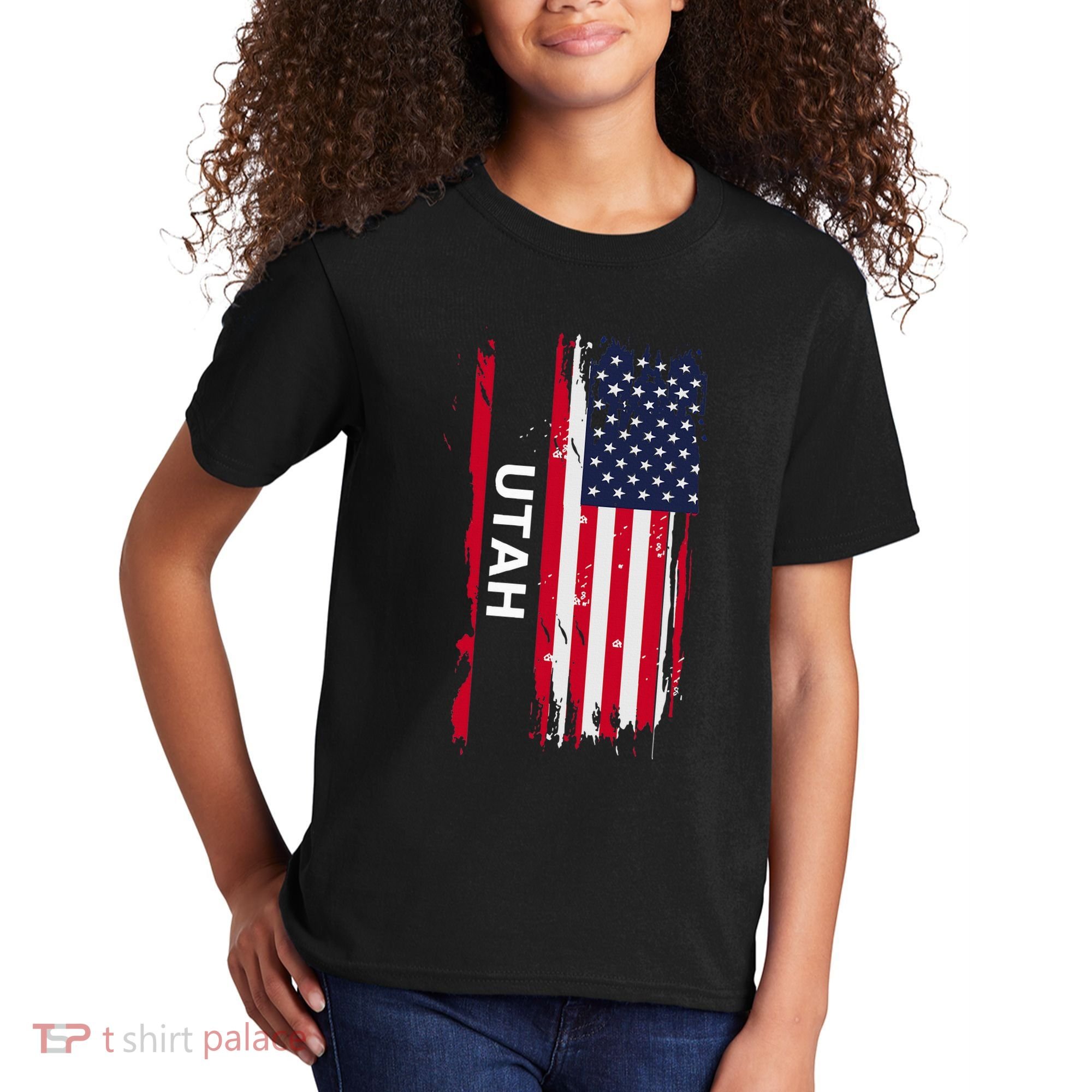 State Of Utah Kids T-Shirt