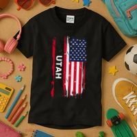 State Of Utah Kids T-Shirt thumb 3