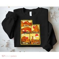State of Utah Five National Parks Arches Zion Capitol Bryce Sweatshirt thumb 2