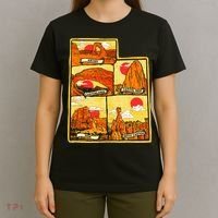 State of Utah Five National Parks Arches Zion Capitol Bryce T-Shirt thumb 4
