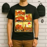 State of Utah Five National Parks Arches Zion Capitol Bryce T-Shirt thumb 6