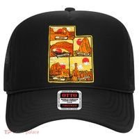 State of Utah Five National Parks Arches Zion Capitol Bryce Hat thumb 0