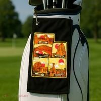 State of Utah Five National Parks Arches Zion Capitol Bryce Golf Towel thumb 2