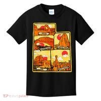 State of Utah Five National Parks Arches Zion Capitol Bryce Kids T-Shirt thumb 0