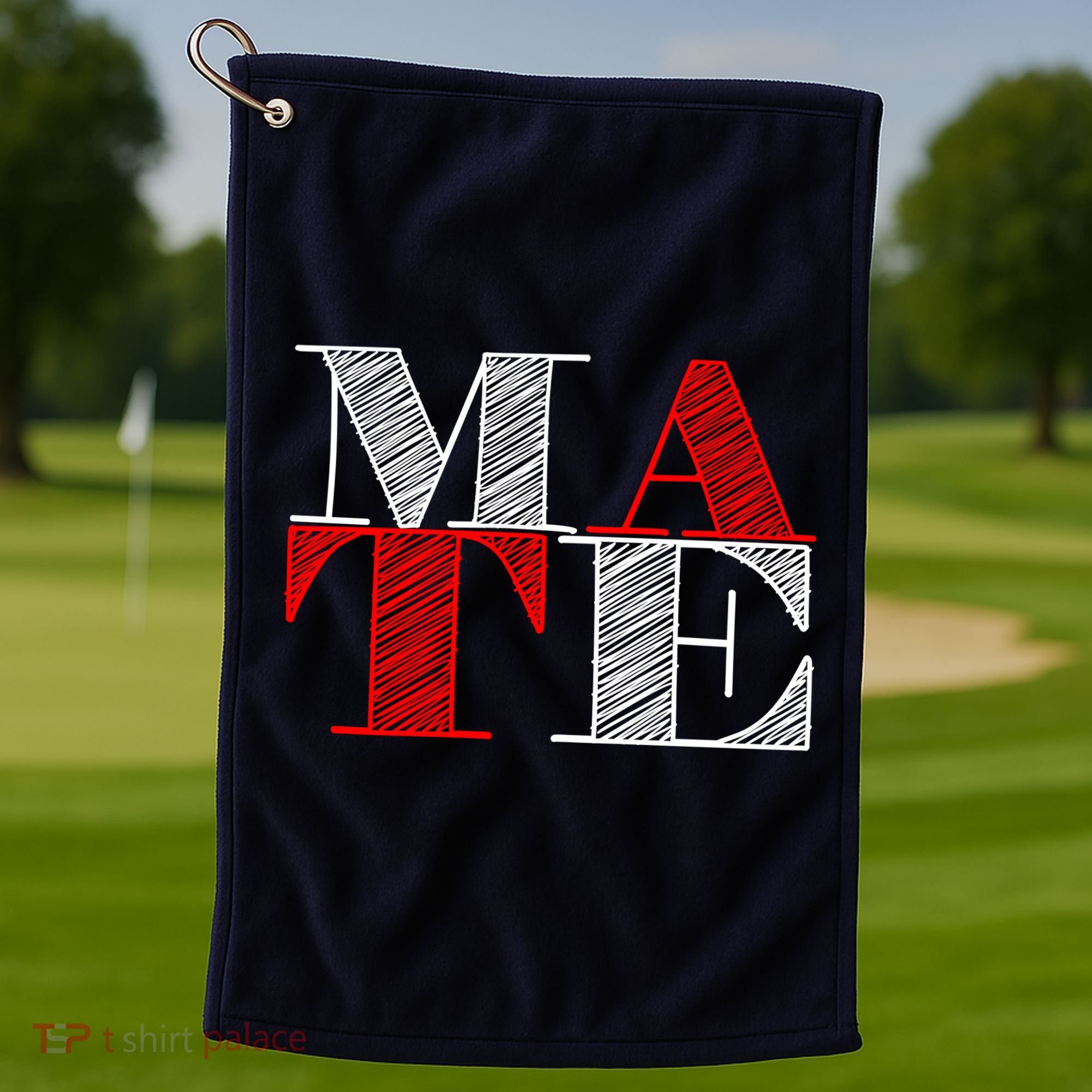 Soul Mate Matching Couples For Mr Golf Towel